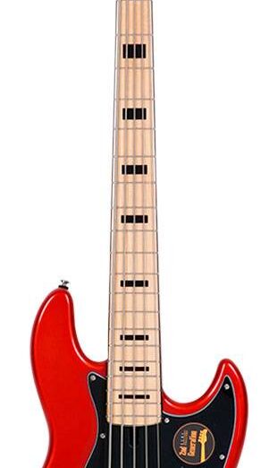 MARCUS MILLER V7 VINTAGE ALDER-5 (2ND GEN) BMR METALLIC RED
