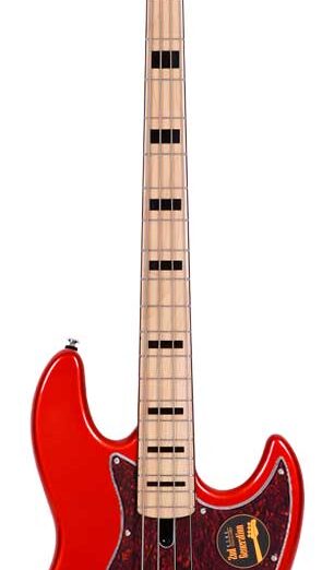 MARCUS MILLER V7 VINTAGE SWAMP ASH-4 (2ND GEN) BMR METALLIC RED