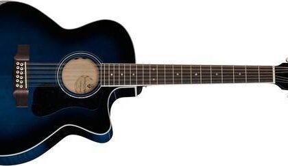 GUILD ITALIA F-2512CE DELUXE MAPLE 12-STRING DARK BLUE BURST