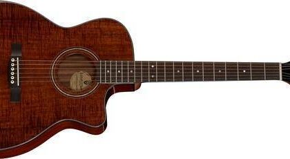 GUILD ITALIA OM-260CE DELUXE BLACKWOOD NAT