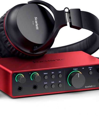 Focusrite SCARLETT 2I2 STUDIO 4TH GEN