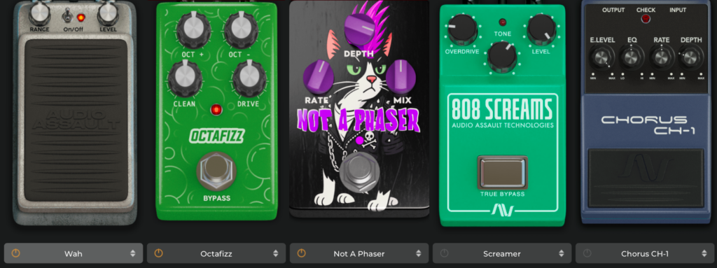 Jimmy hendrix pedalboard