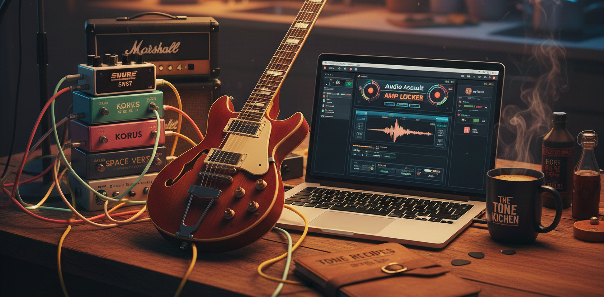 The tone kitchen banner