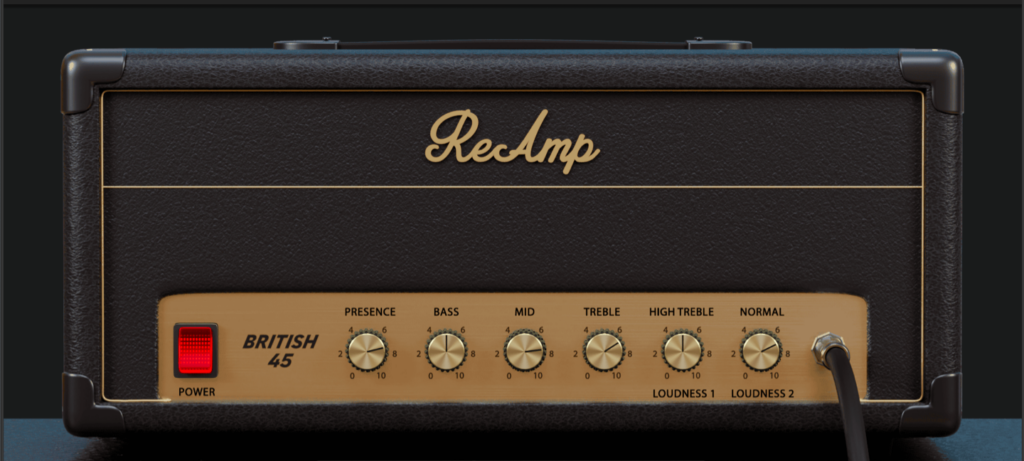 Punk rock vintage amp