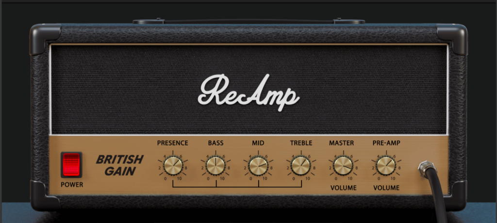 Rock guitar tone amp