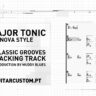 C Major Tonic - Blues Bossanova | Backing Track